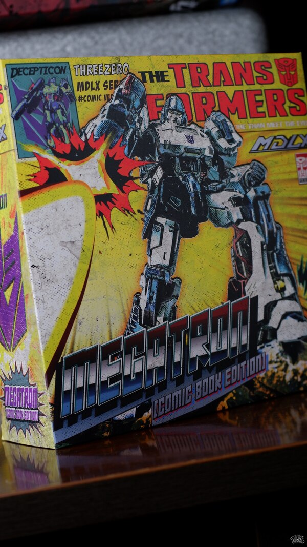Image Of MDLX Megatron Comic Book Edition In Hand Threezero Transformers Figure  (1 of 13)